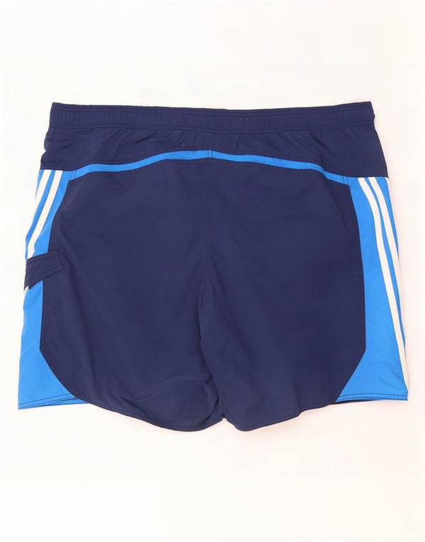 Adidas Badeshorts til mænd XL Marineblå Colourblock Nylon