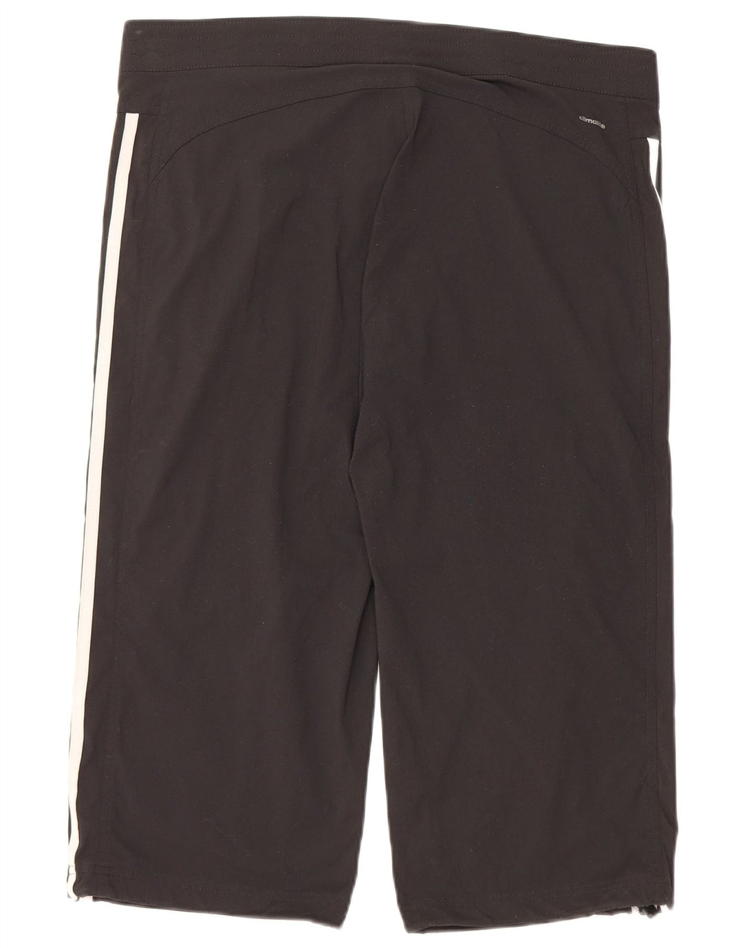 ADIDAS Dame Climalite Bermuda Sport Shorts UK 14 Medium Sort Polyamid