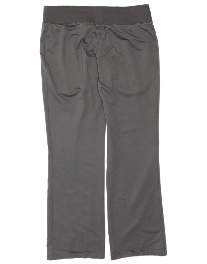 NIKE Womens Tracksuit Trousers UK 14/16 Large  Grey Polyester