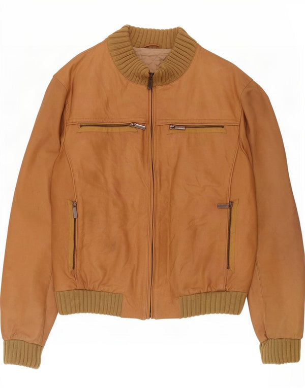J.J.Scott Herre Læderjakke IT 52 XL Beige