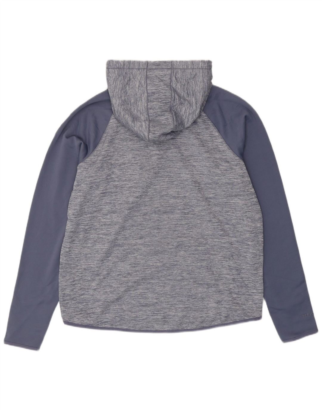 UNDER ARMOUR Dame Cold Gear Hættetrøje Jumper UK 18 XL Blå Flecked