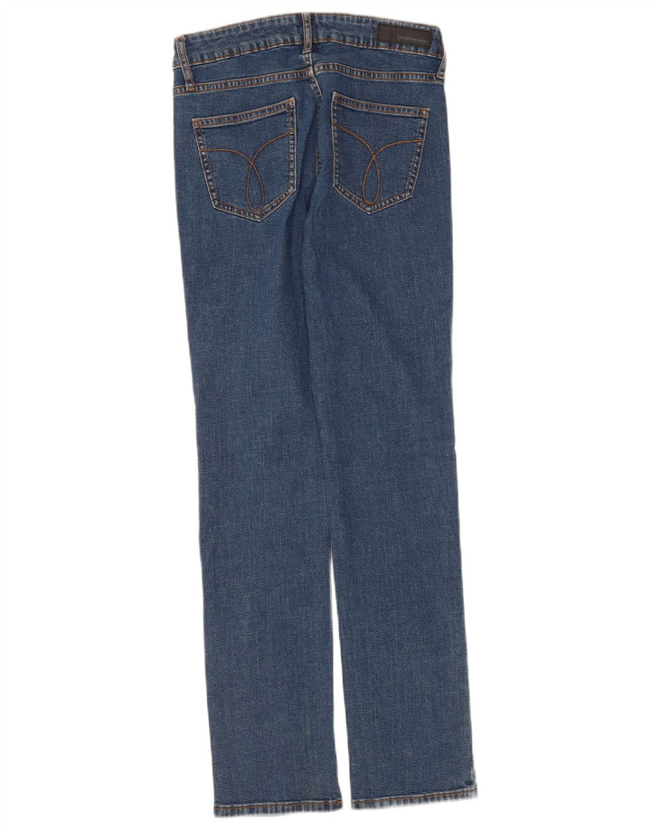Calvin Klein Lige Jeans til kvinder W30 L30 Blå