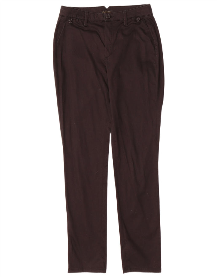 Massimo Dutti Dame Slim Chino Bukser EU 38 Small W26 L29 Sort