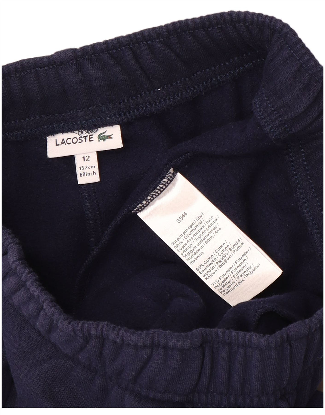 Lacoste drenge sportsshorts 11-12 år marineblå bomuld