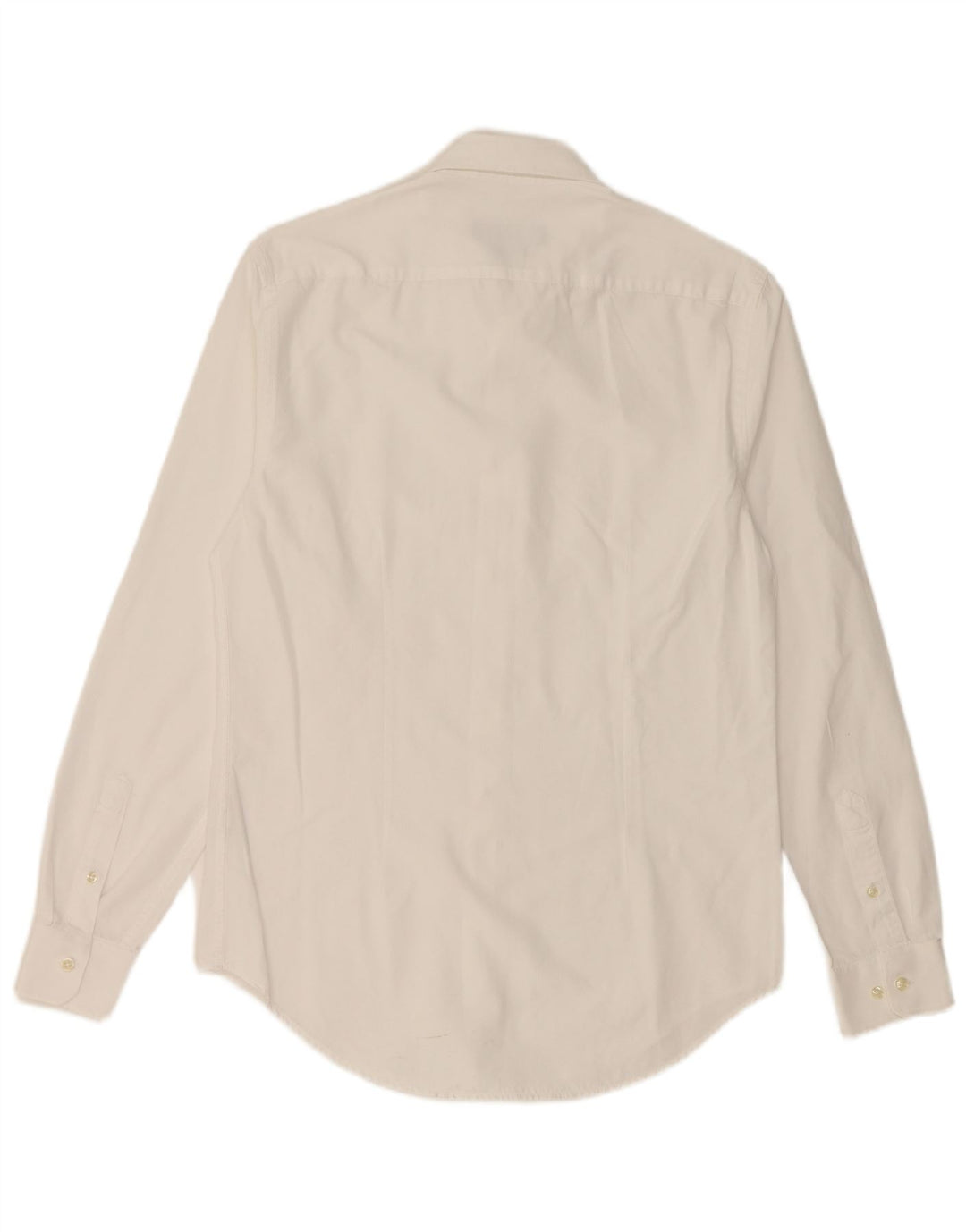 ZARA Mens Slim Fit Shirt Medium White Cotton