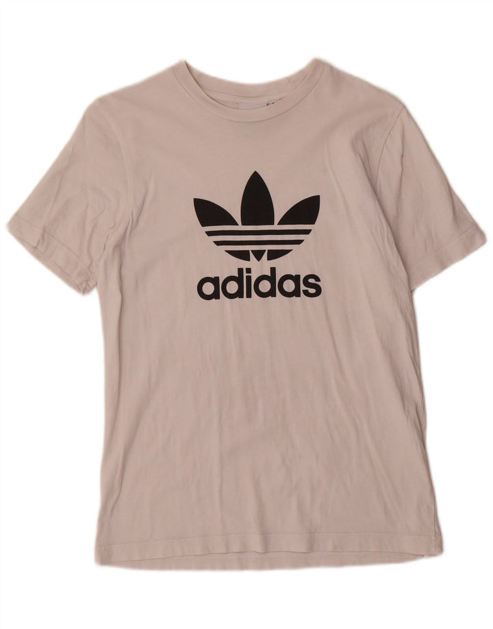 Adidas Grafisk T-shirt top til mænd, lille hvid