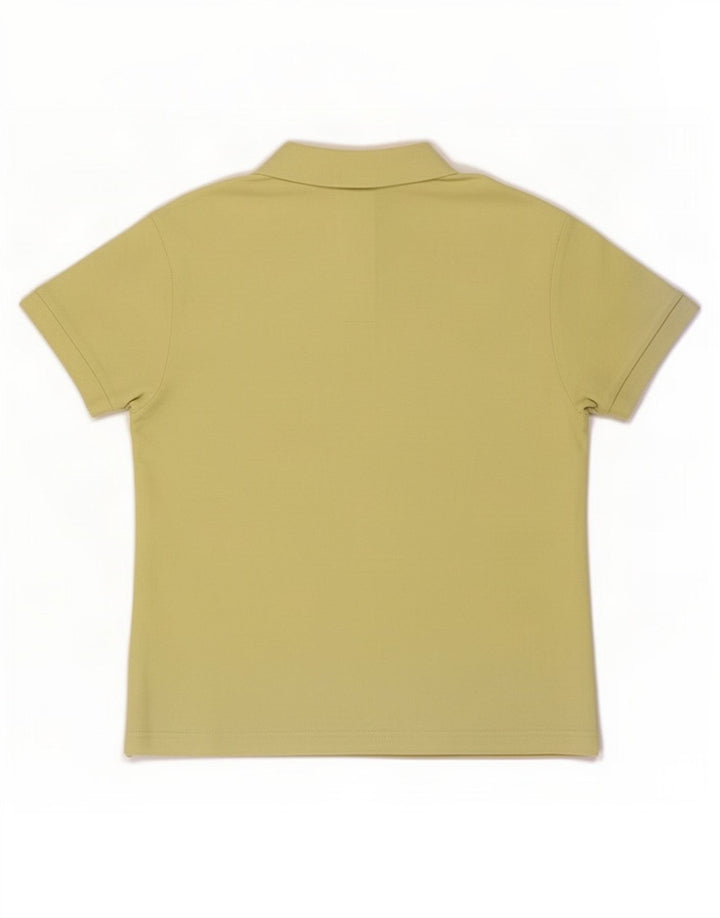 Fila Dame Polo Shirt UK 16 Large Yellow