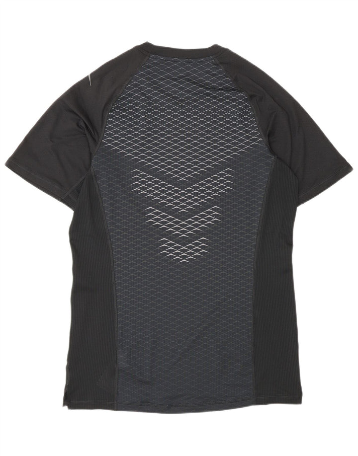 Nike T-shirt top mellem sort polyester til mænd
