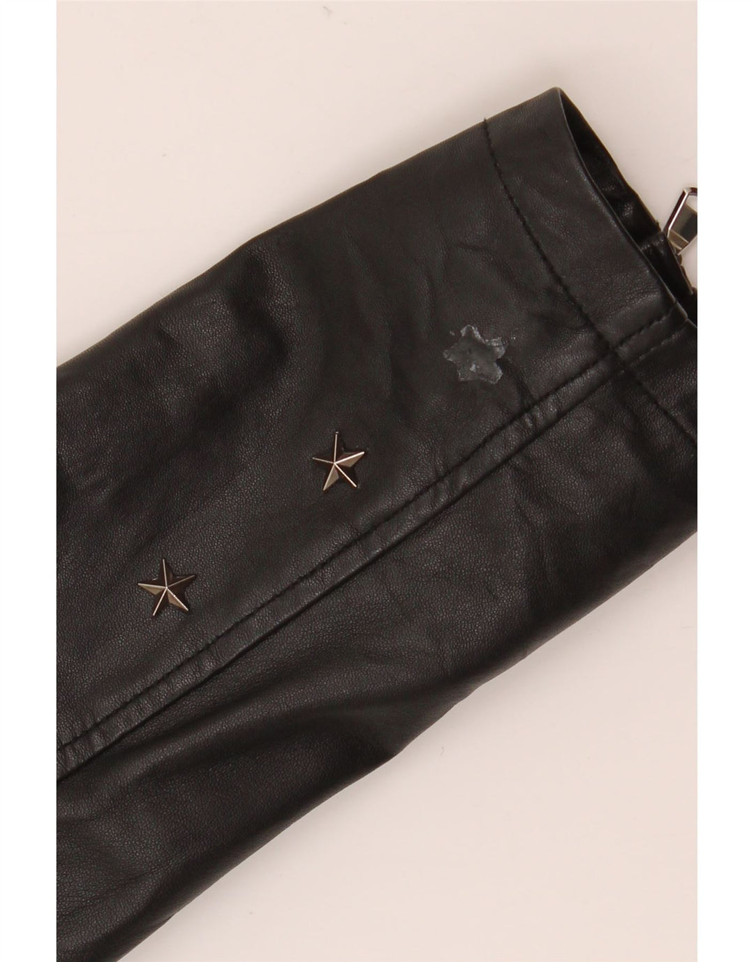 Conbipel dame bikerjakke IT 40 lille sort læder