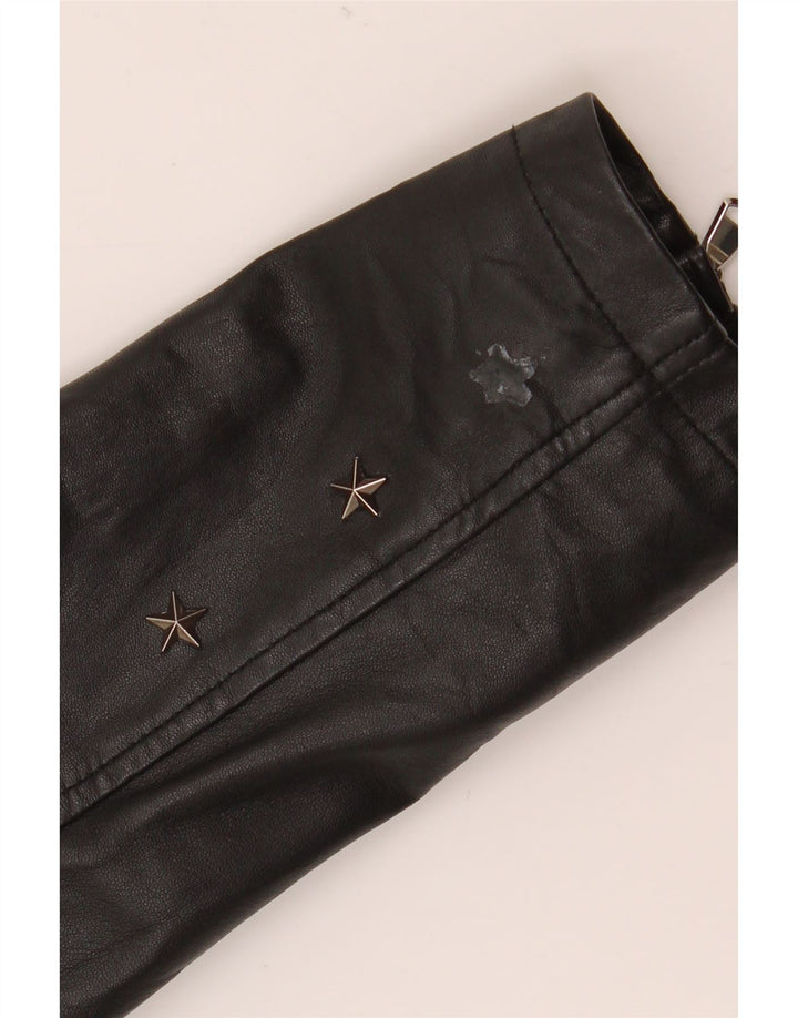 Conbipel dame bikerjakke IT 40 lille sort læder