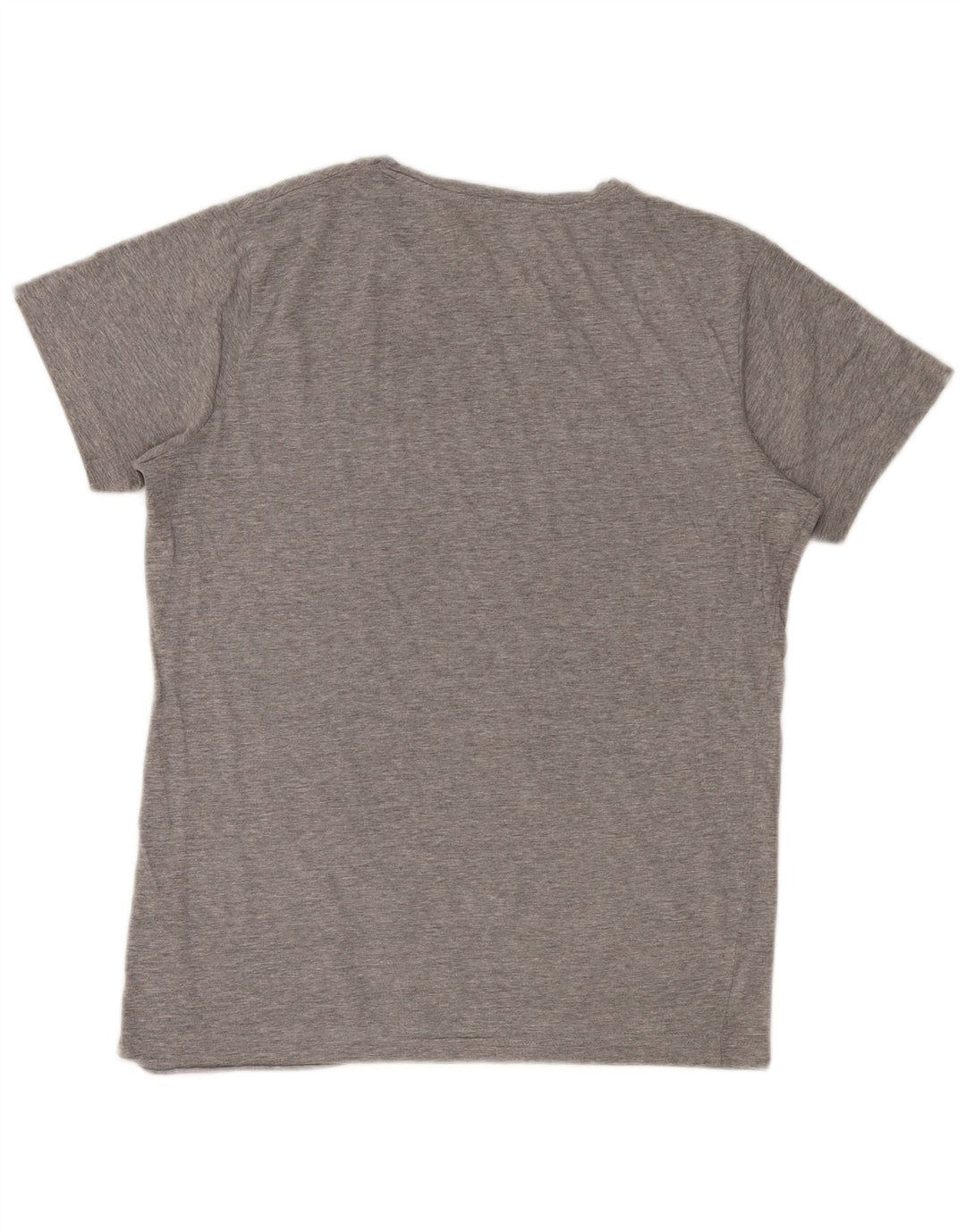 Jack & Jones Herre grafisk T-shirt Top Mellemgrå Flecked Bomuld