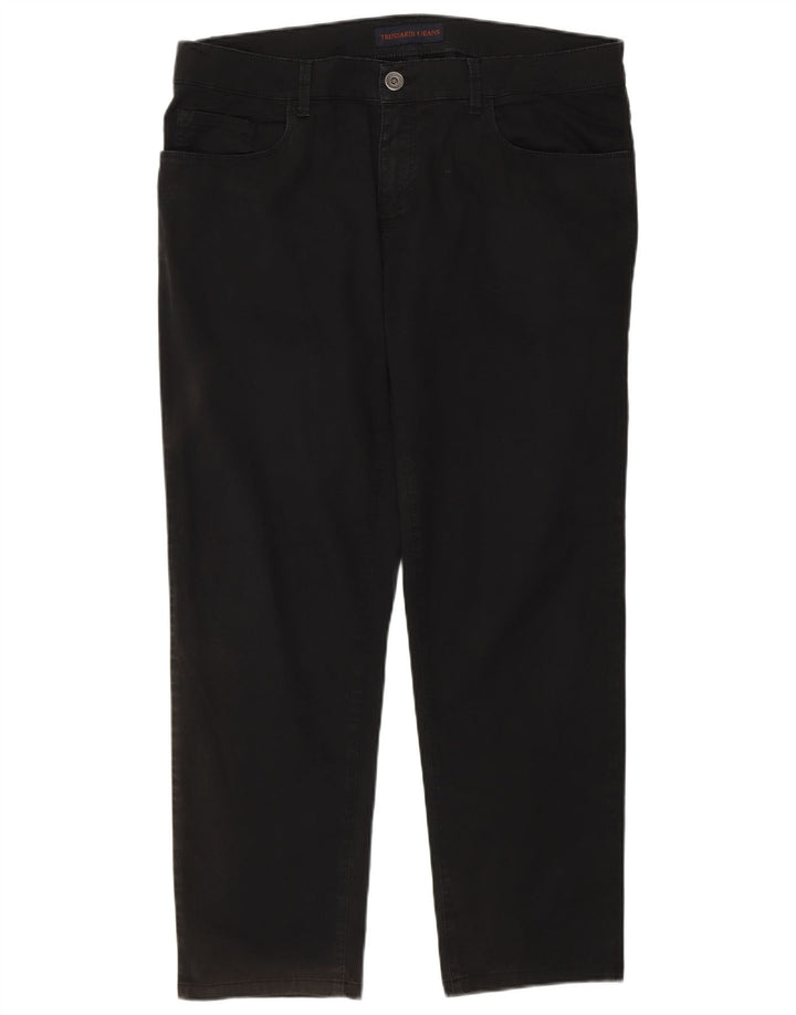 Trussardi Herre Straight Jeans IT 51 Large W37 L28 Sort