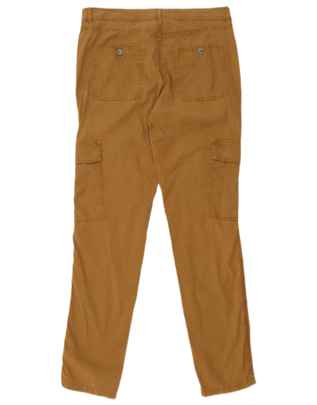 Massimo Dutti Dame Slim Cargo Bukser EU 38 Small W28 L31 Brun Lyocell