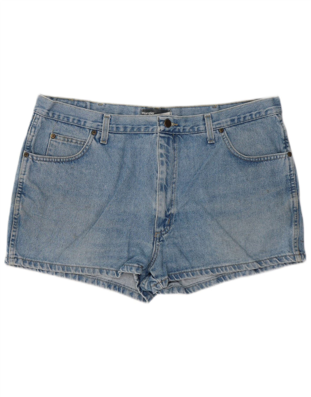 Wrangler Dame Denim Hot Pants W42 3XL Blå Bomuld
