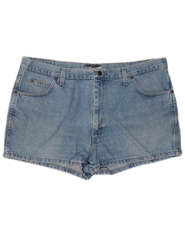 Wrangler Dame Denim Hot Pants W42 3XL Blå Bomuld
