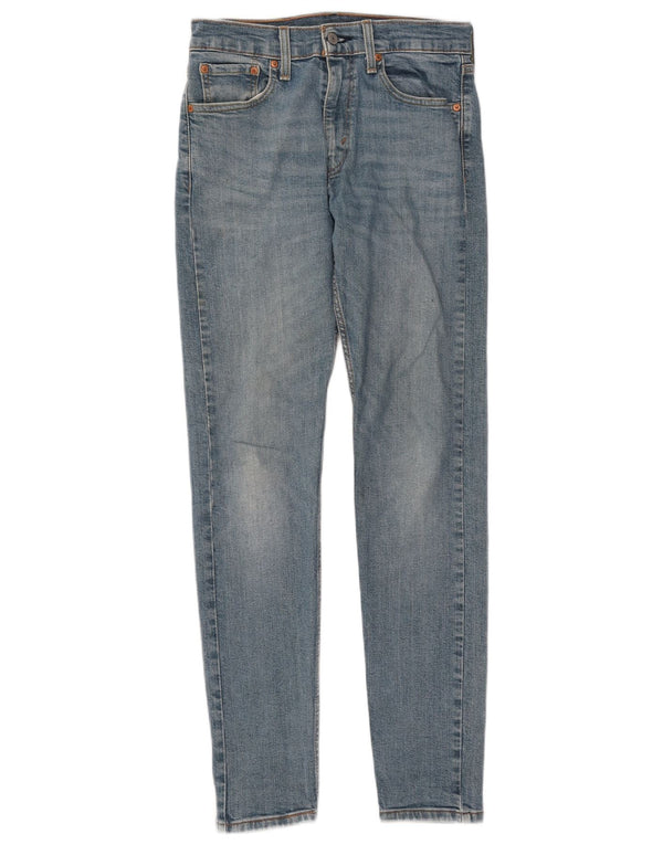 Levi's Womens 512 Slim Tapered Jeans W30 L31 Blå Bomuld