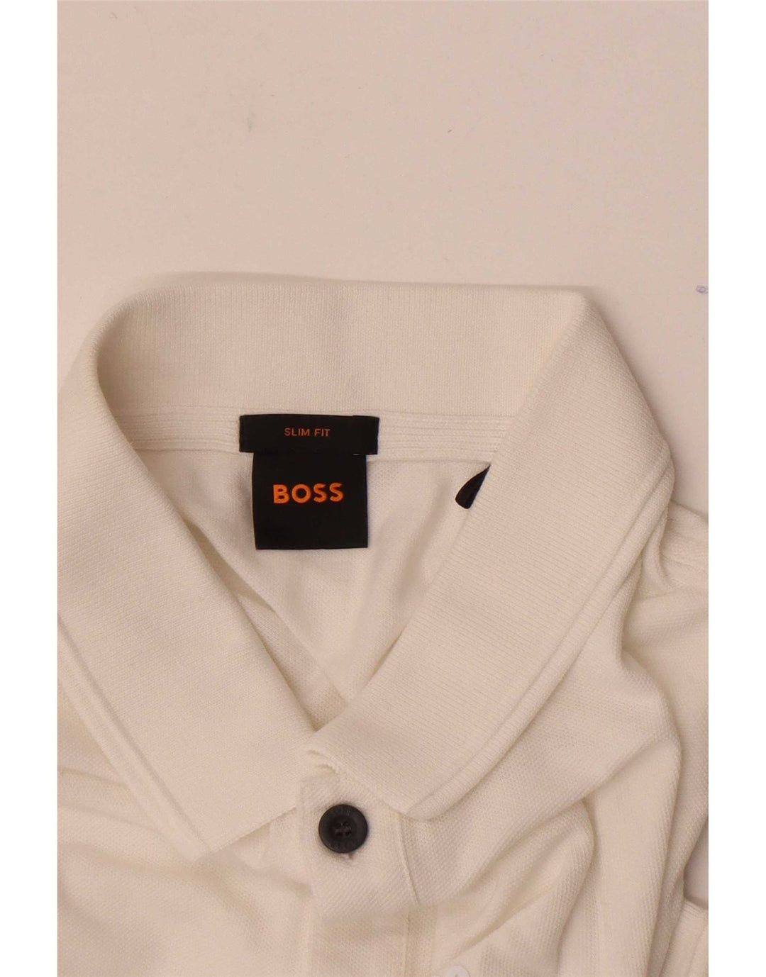 Hugo Boss Herre Slim Fit Polo Shirt Medium White Bomuld