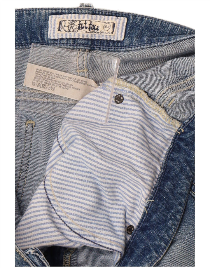 Fat Face Dame Bootcut Jeans UK 16 Large W36 L31 Blue Cotton