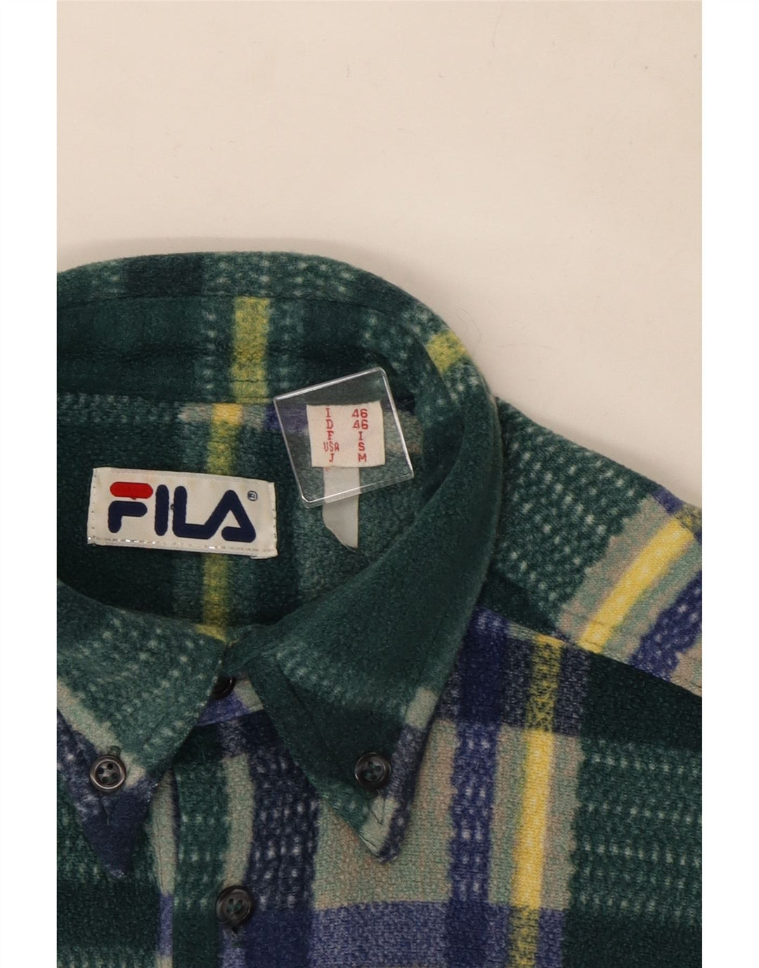 Fila Fleeceskjorte til mænd IT 46 Lille Grøn