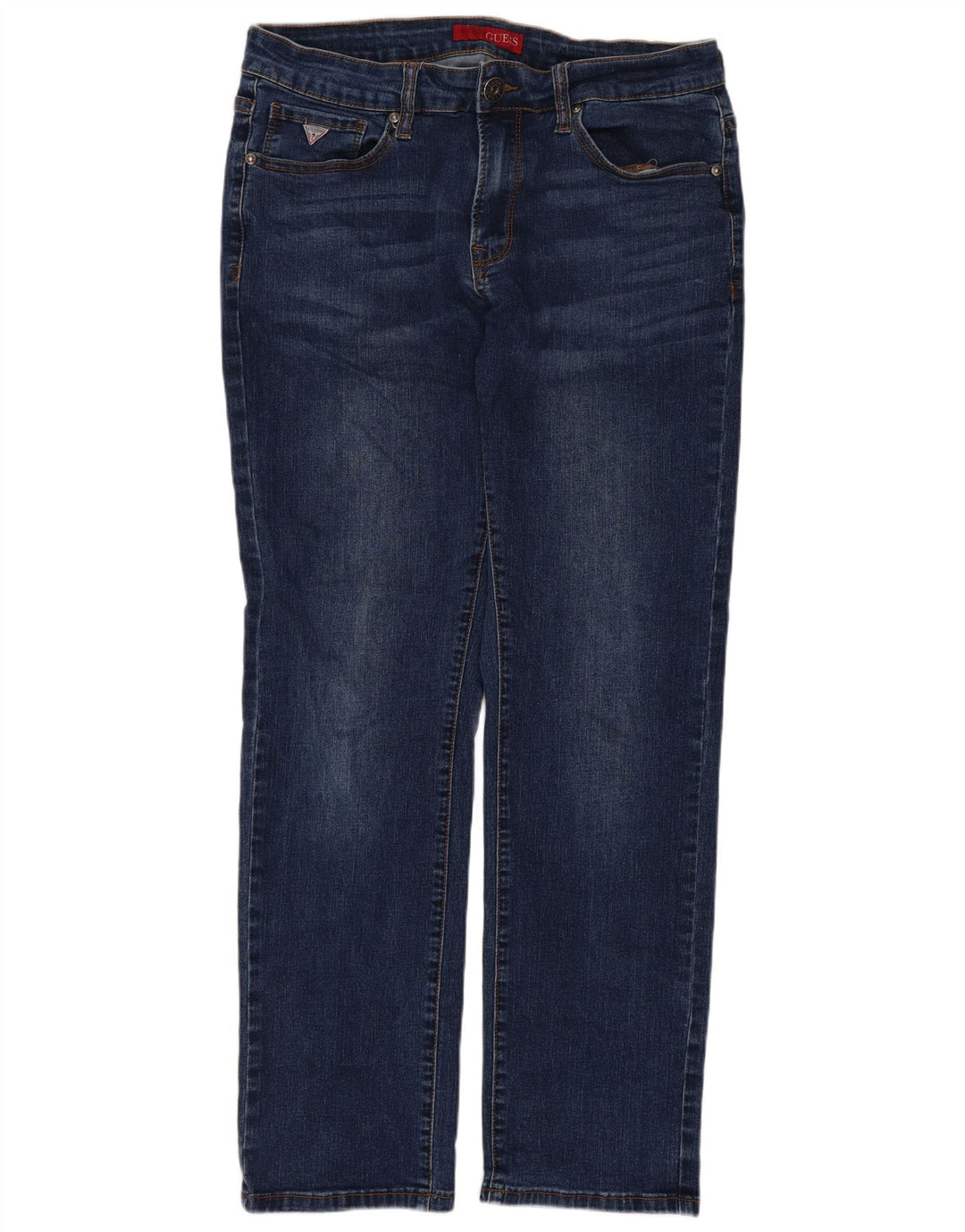 Guess lige slanke jeans til kvinder W30 L28 blå bomuld