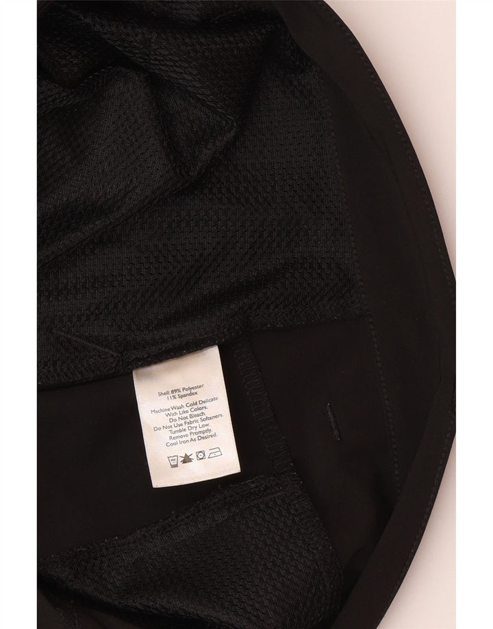 Eddie Bauer Kvinder Casual Shorts US 14 XL W34 Sort Polyester