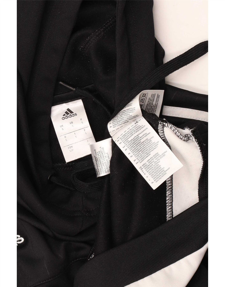 Adidas Hættetrøje til mænd Small Black Colourblock Polyester