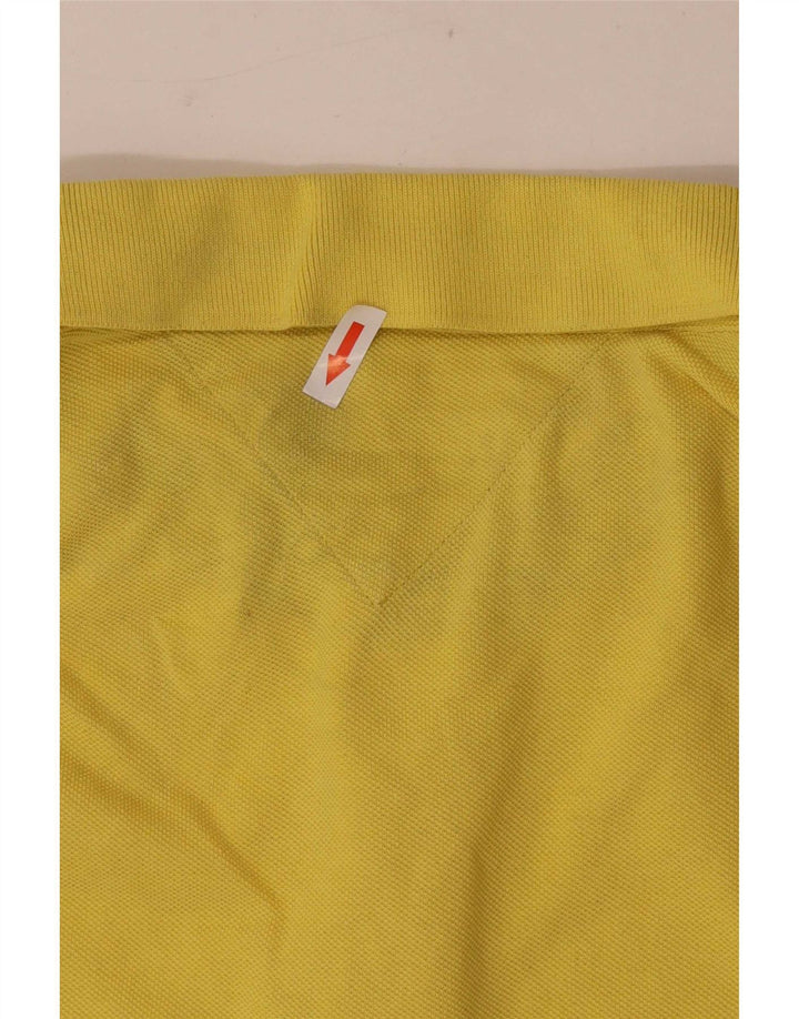 Tommy Hilfiger Herre Polo Shirt 2XL Gul