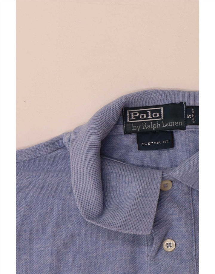 Polo Ralph Lauren Herre Custom Fit skjorte lille blå bomuld