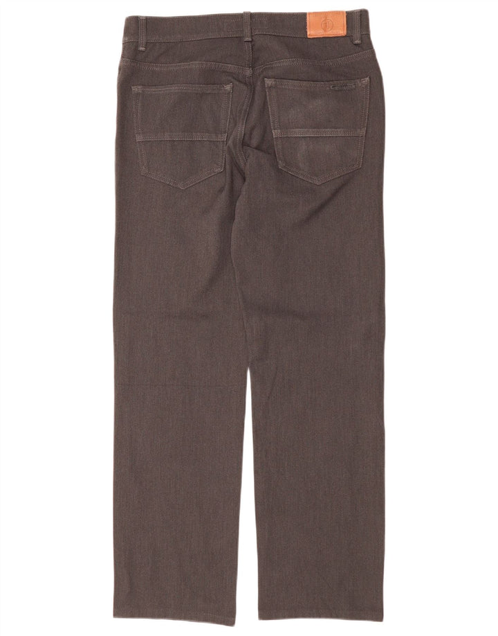 Trussardi Lige Casual Bukser til kvinder W33 L29 Grå Polyester
