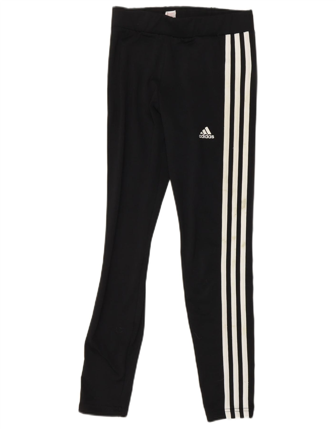 ADIDAS Girls Aeroready Leggings 11-12 Years  Black Polyester Vintage Adidas and Second-Hand Adidas from Messina Hembry 