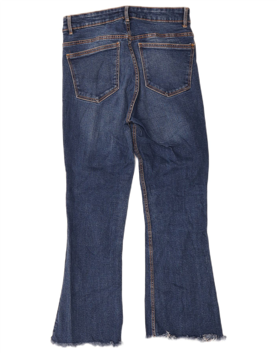 Zara Dame Bootcut Jeans EU 36 XS W26 L23 Blå