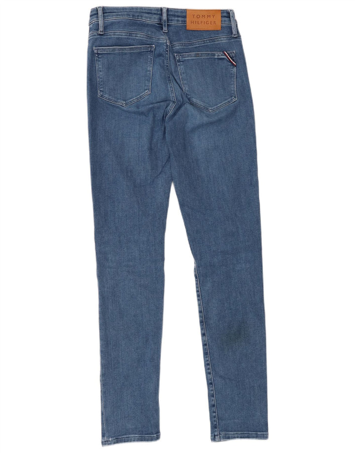 TOMMY HILFIGER Kvinder Venice Slim Jeans W28 L30 Blå Bomuld