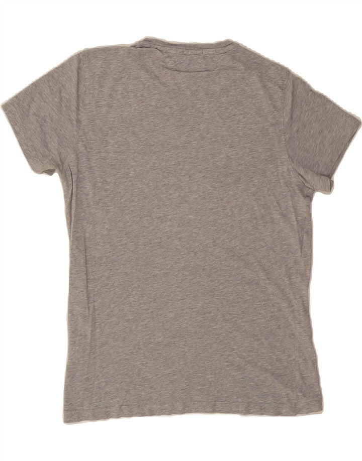 TOMMY HILFIGER Mens T-Shirt Top Medium Grey Cotton Vintage Tommy Hilfiger and Second-Hand Tommy Hilfiger from Messina Hembry 