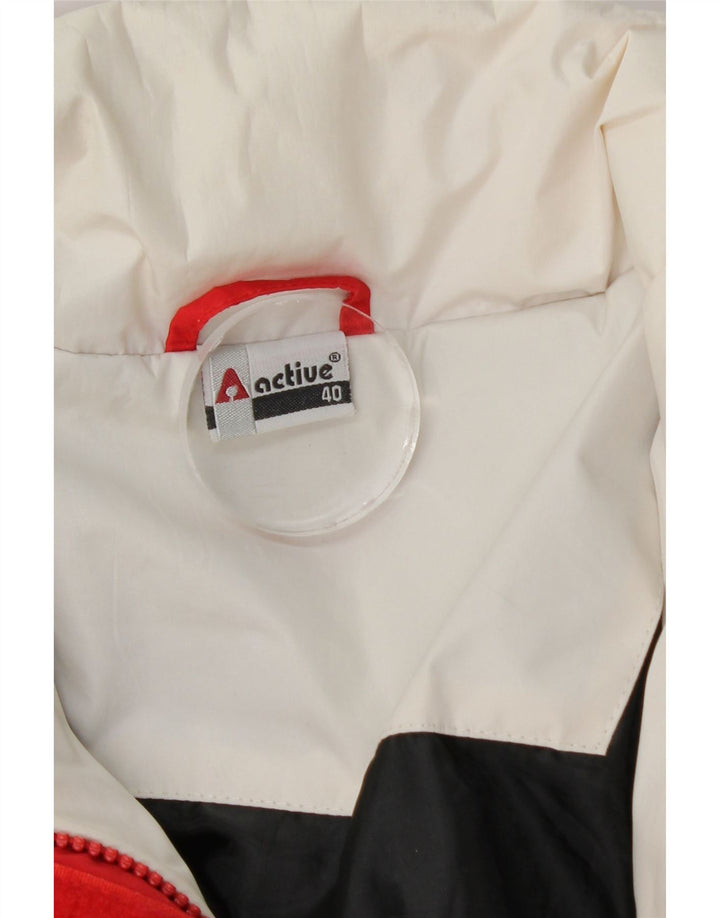 Active Dame Polstret Jakke EU 40 Medium Red Colourblock Polyester