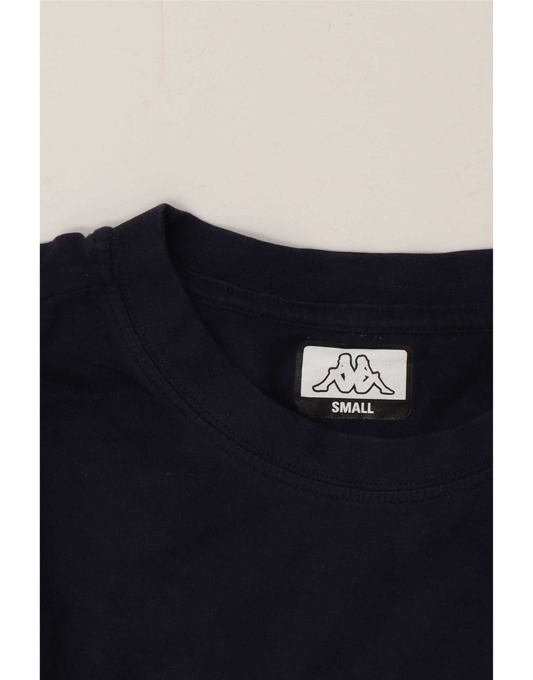 Kappa Herre Grafisk T-Shirt Top Lille Marineblå