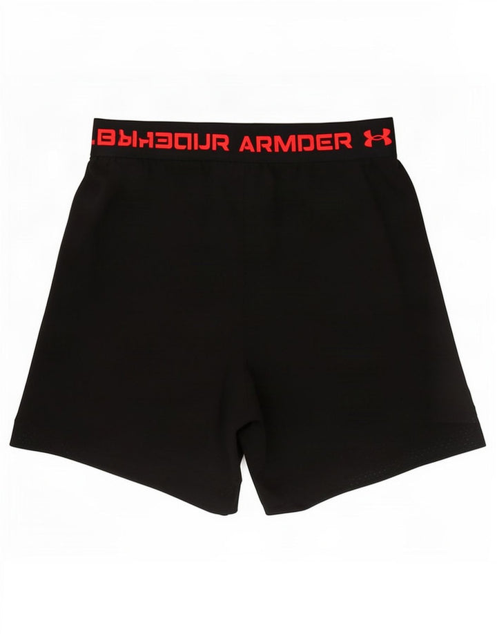 Under Armour Herre grafiske sportsshorts Små sorte polyester