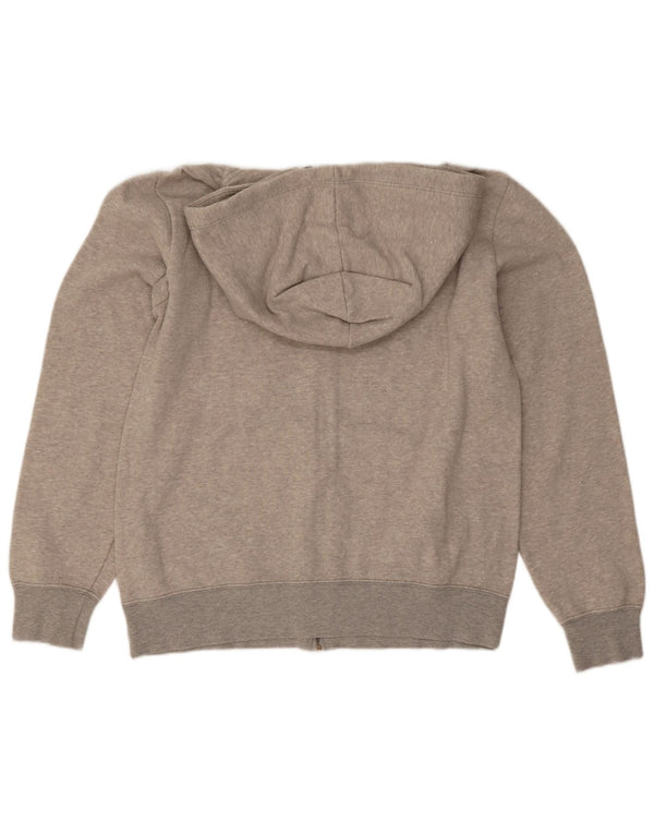 Champion Dame Grafisk Hættetrøje Sweater UK 16 Stor Grå Bomuld