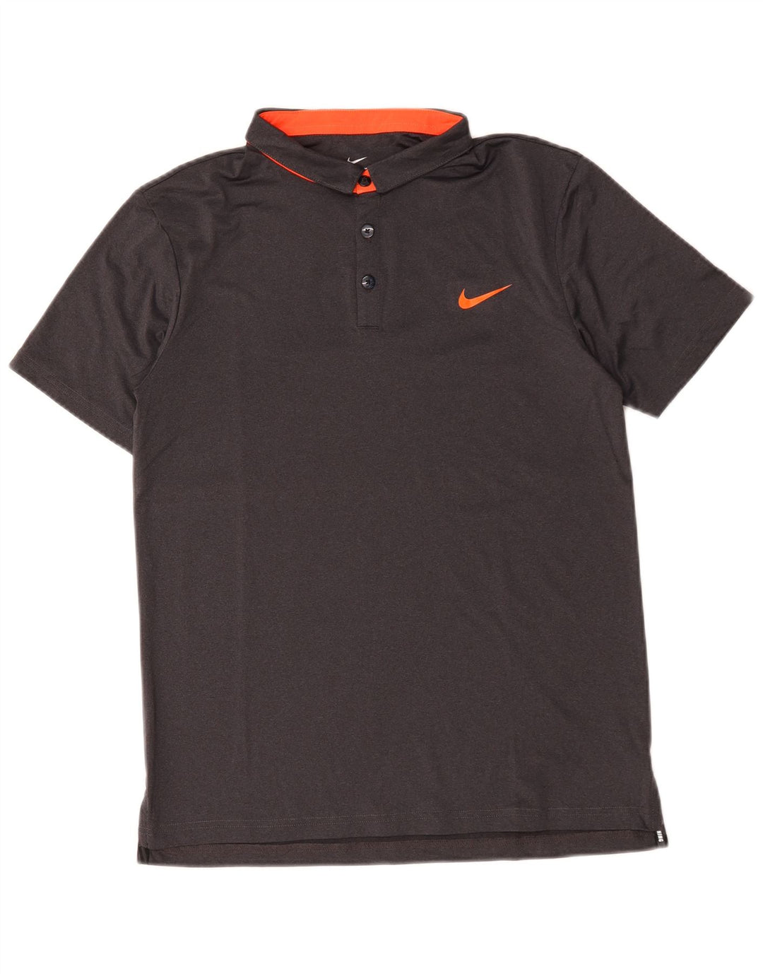 Nike herre poloshirt mellemgrå polyester
