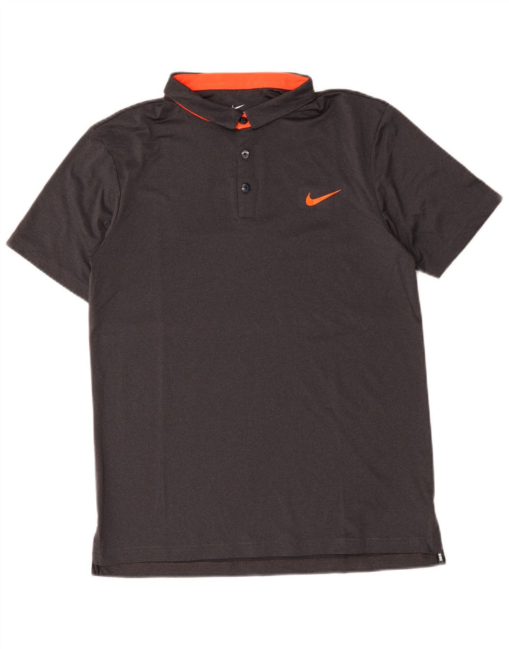 Nike herre poloshirt mellemgrå polyester