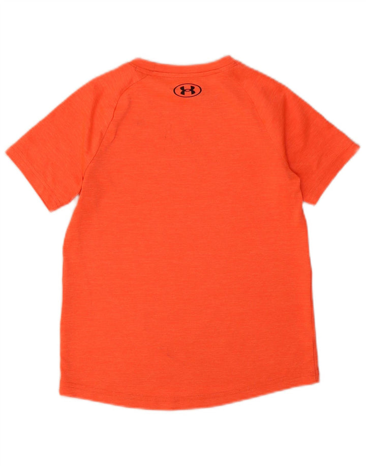 Under Armour Boys T-Shirt Top 7-8 år Lille Orange
