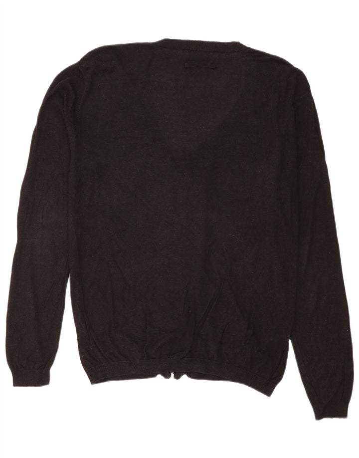 Zara Herre Cardigan Sweater XL Sort