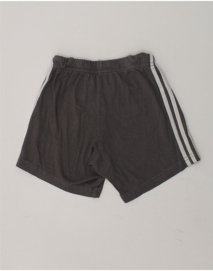 ADIDAS Baby Boys Sport Shorts 18-24 Months Grey Cotton | Vintage Adidas | Thrift | Second-Hand Adidas | Used Clothing | Messina Hembry 
