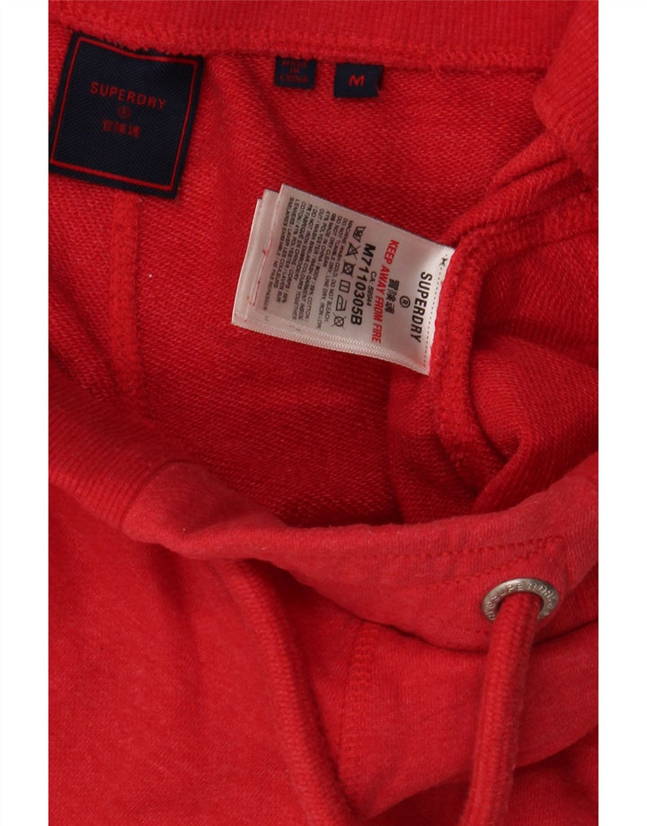 Superdry Sportsshorts til mænd Medium rød bomuld