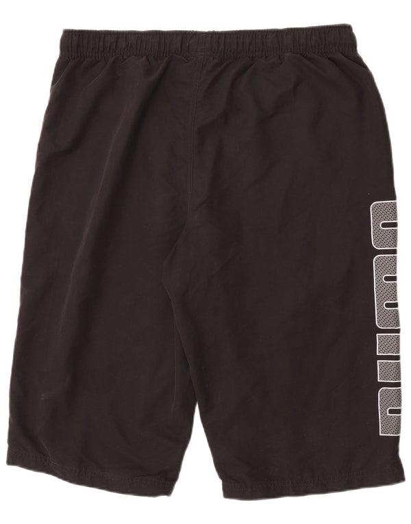 Puma Herre grafiske sportsshorts Large Sort