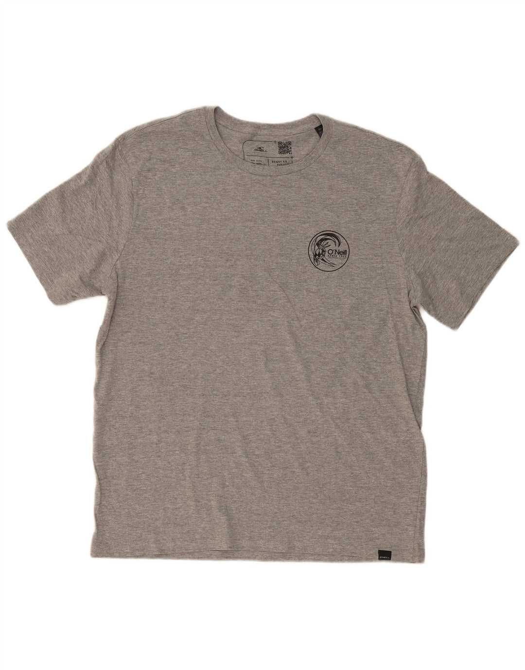 O'NEILL Herre Santa Cruz Regular Fit Grafisk T-Shirt Top XL Grå Flecked