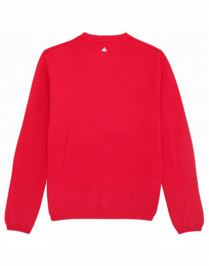 Tommy Hilfiger Herre Crew Neck sweater Medium Rød Bomuld