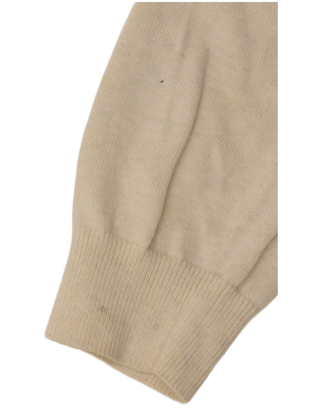 TOMMY HILFIGER Sweater med lynlås til mænd, stor off white bomuld