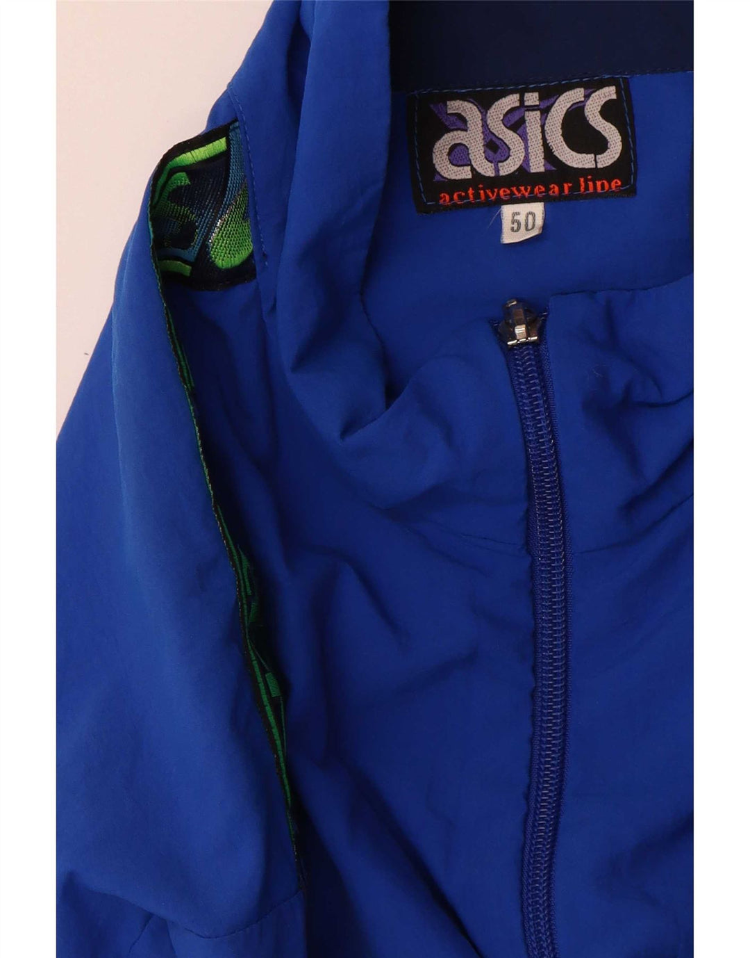 Asics Herre grafisk træningsdragt Topjakke IT 50 Medium Blue Colourblock