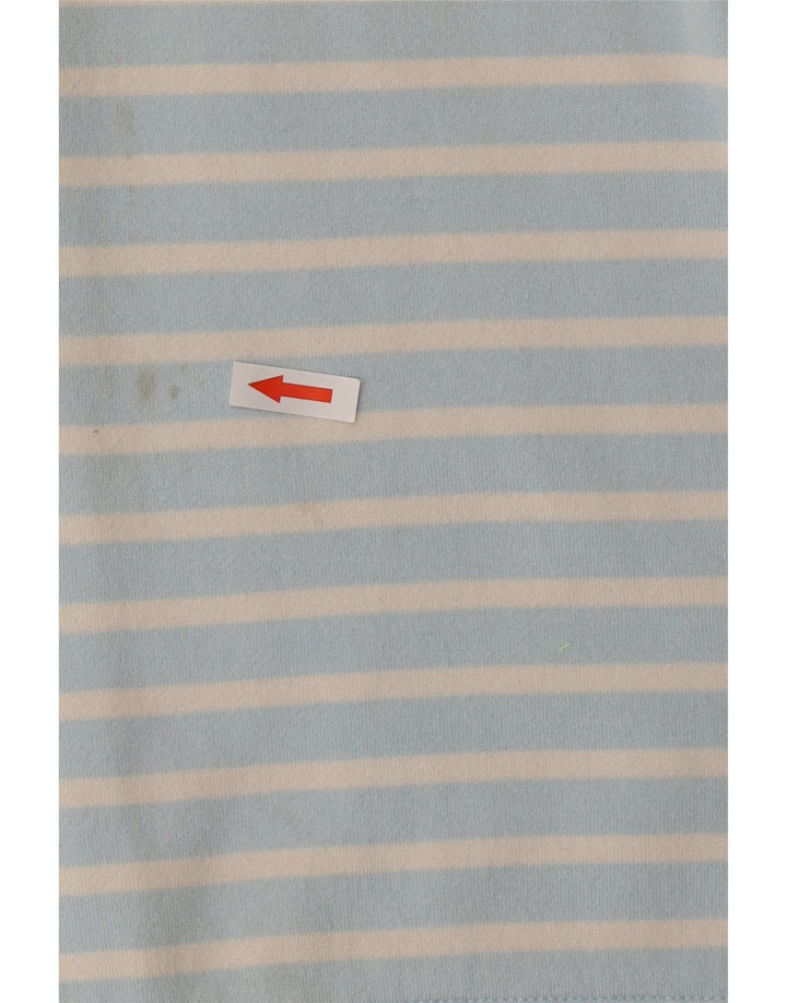 Besætningstøj Dame Sweatshirt Jumper UK 12 Mellem blå stribet