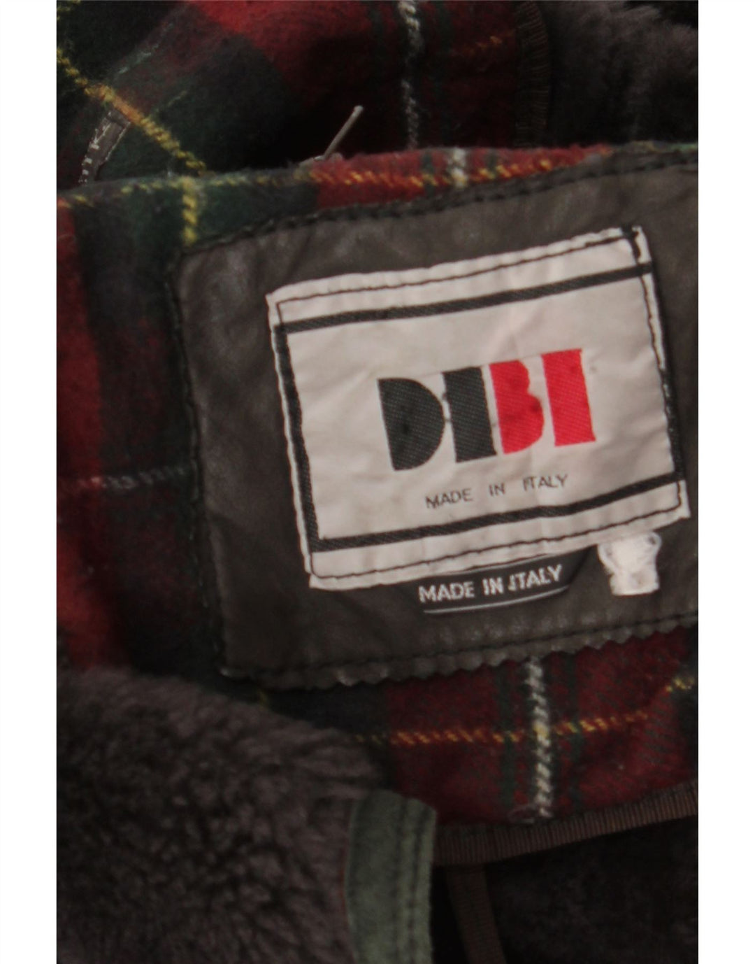 Dibi Herre Shearling Jacket UK 40 Large Green